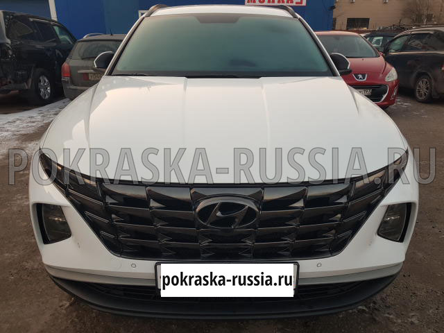 Покраска автомобиля Hyundai Tucson