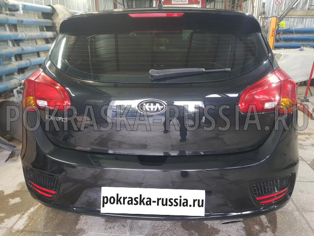 Покраска автомобиля Kia Ceed