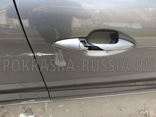 Покраска автомобиля Kia Rio