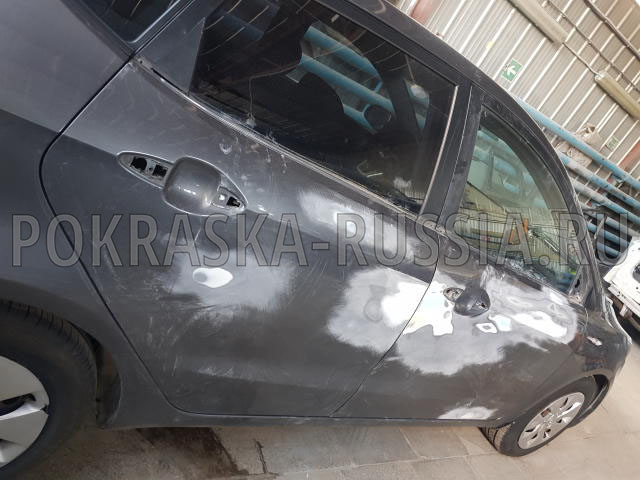 Покраска автомобиля Kia Rio