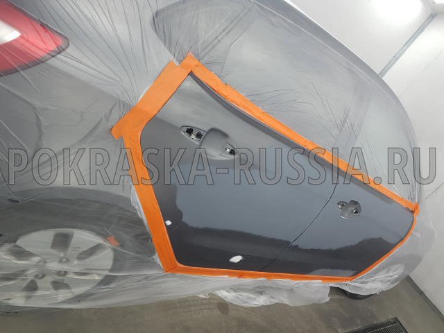 Покраска автомобиля Kia Rio