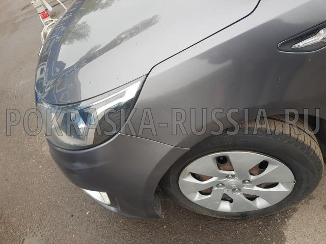 Покраска автомобиля Kia Rio