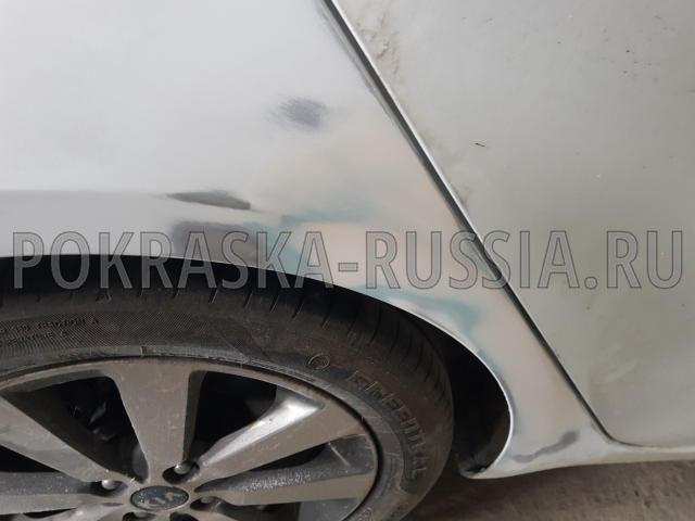 Покраска автомобиля Kia Rio
