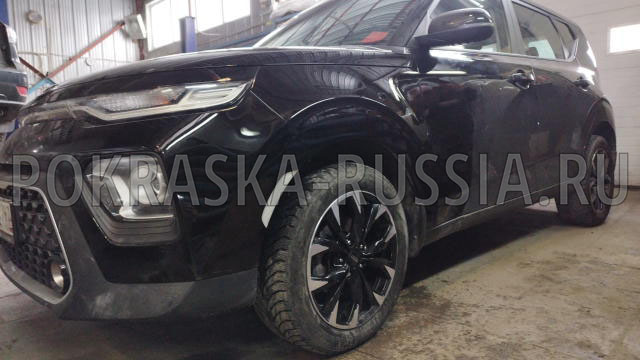 Покраска автомобиля Kia Soul
