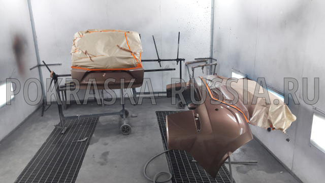 Покраска автомобиля Lada Xray