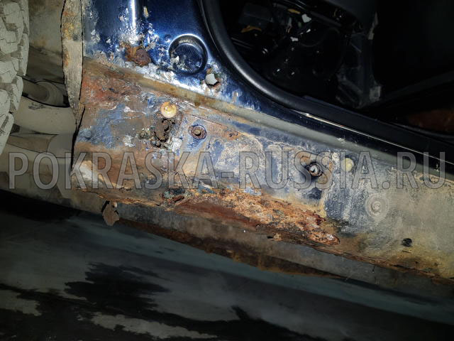 Покраска автомобиля Land Rover Discovery 3