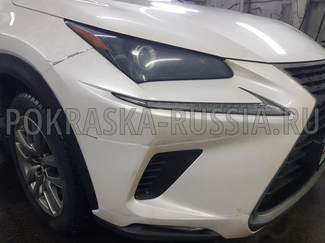Покраска автомобиля Lexus NX200
