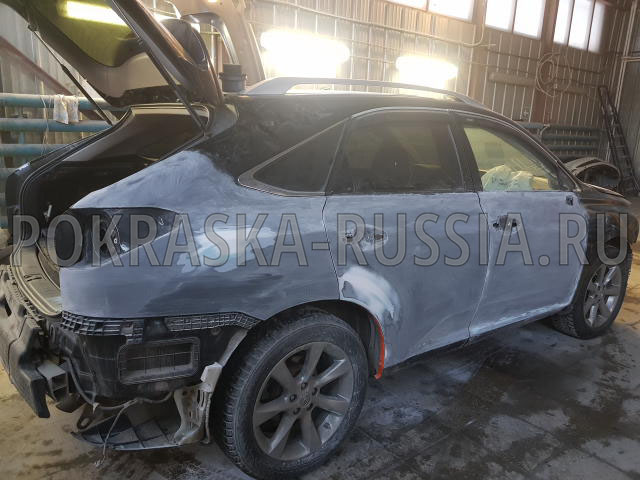 Покраска автомобиля Lexus RX 270
