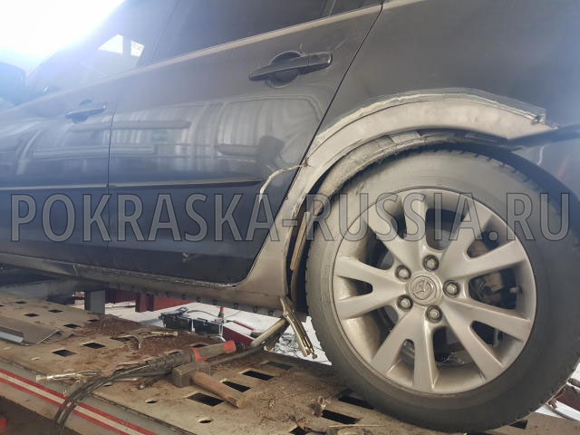 Покраска автомобиля Mazda 3
