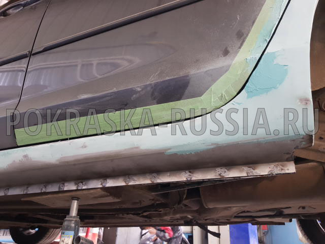 Покраска автомобиля Mazda 3