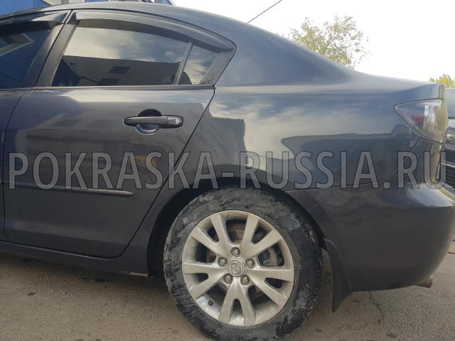 Покраска автомобиля Mazda 3