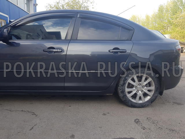 Покраска автомобиля Mazda 3