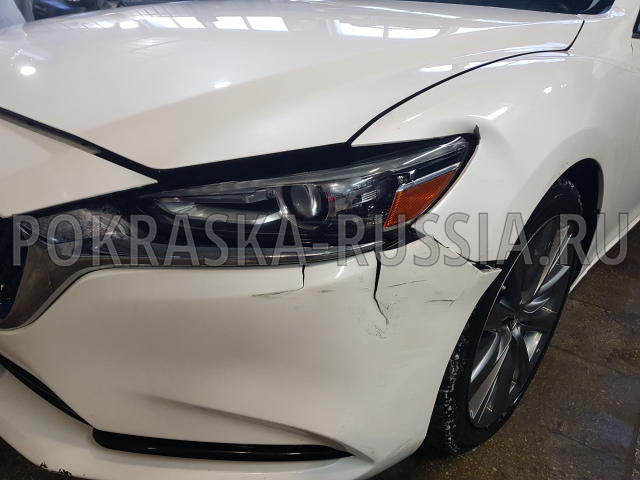 Покраска автомобиля Mazda 6