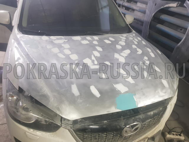 Покраска автомобиля Mazda CX-5