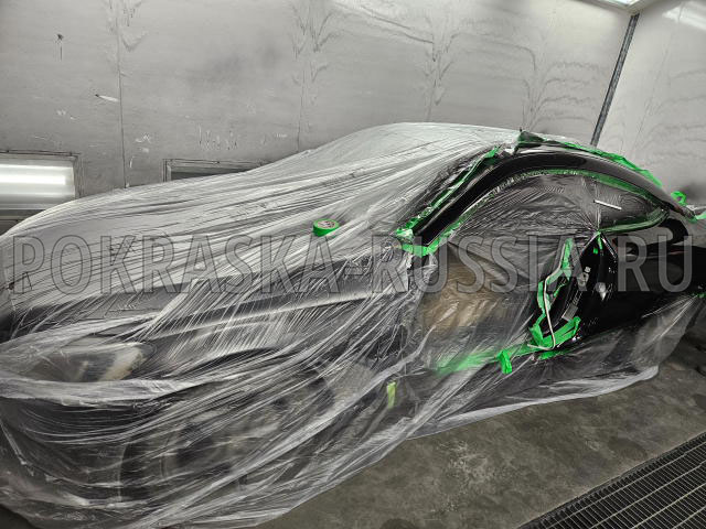 Покраска автомобиля Mercedes-Benz C-Class