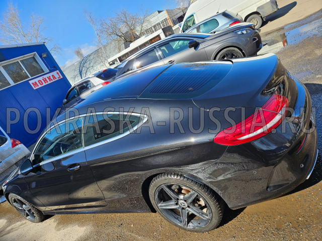 Покраска автомобиля Mercedes-Benz C-Class