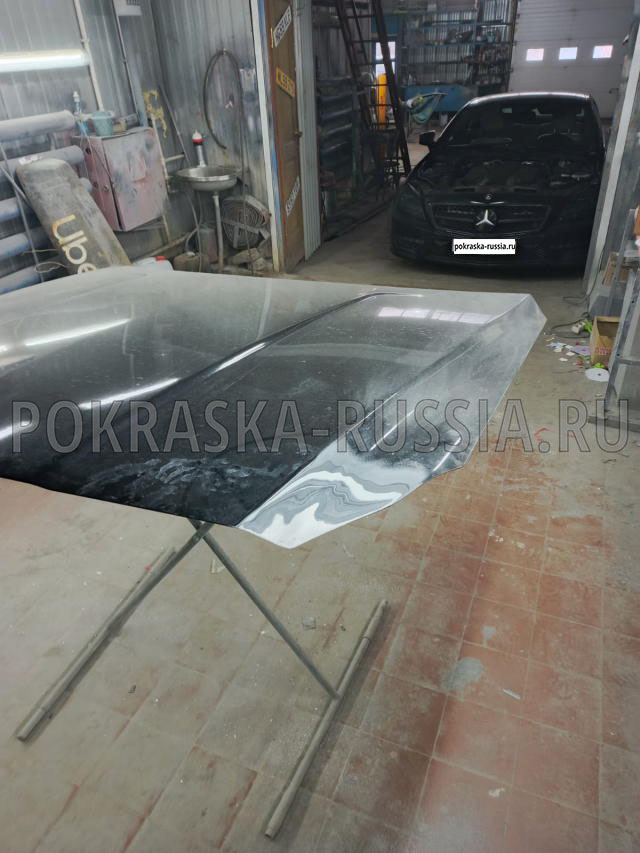 Покраска автомобиля Mercedes-Benz CLS