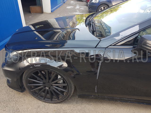 Покраска автомобиля Mercedes-Benz CLS