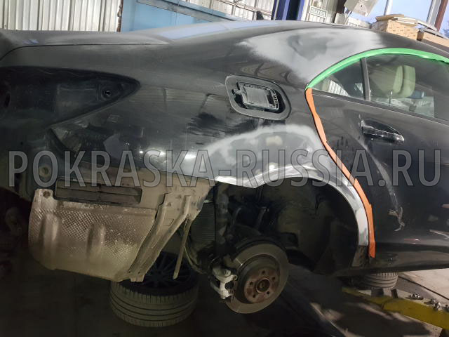 Покраска автомобиля Mercedes-Benz CLS