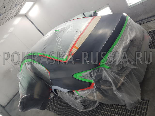 Покраска автомобиля Mercedes-Benz CLS