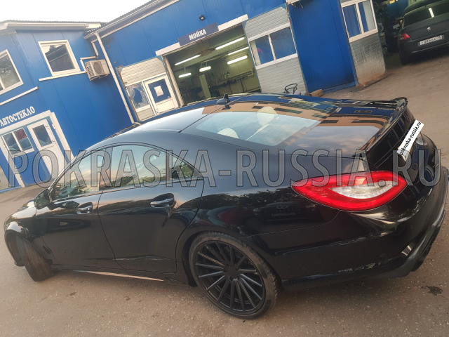 Покраска автомобиля Mercedes-Benz CLS