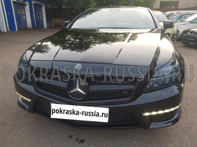 Покраска автомобиля Mercedes-Benz CLS