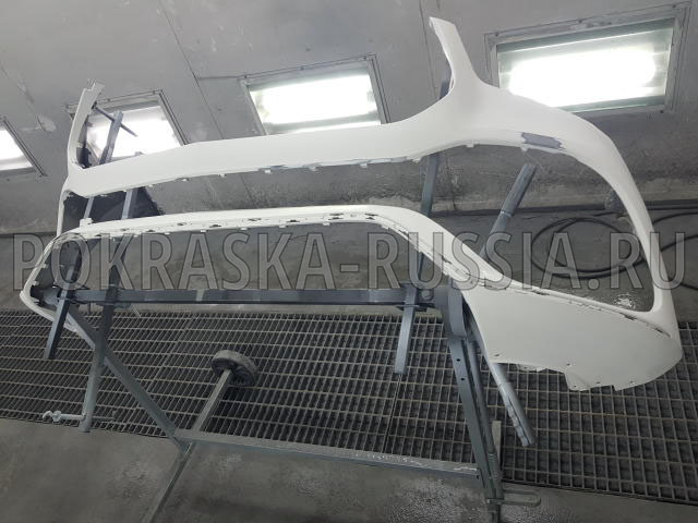 Покраска автомобиля Mercedes-Benz GLE