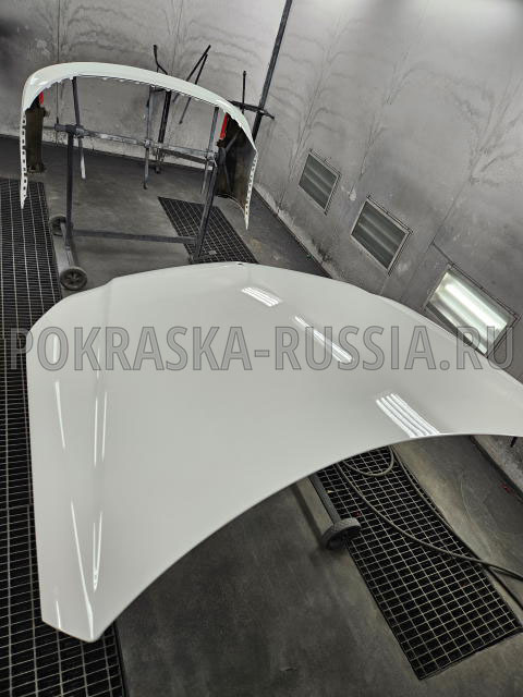 Покраска автомобиля Mercedes-Benz W204