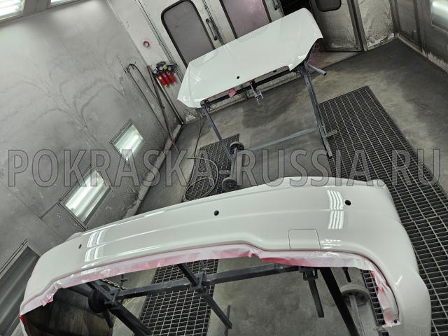 Покраска автомобиля Mercedes-Benz W204