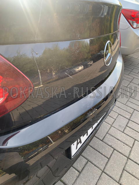 Покраска автомобиля Mercedes-Benz AMG