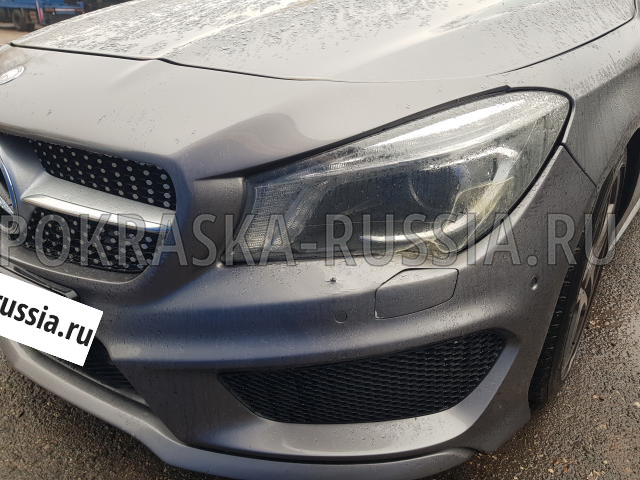 Покраска автомобиля Mercedes-Benz CLA
