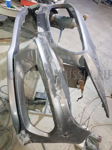 Покраска автомобиля Mercedes-Benz CLA