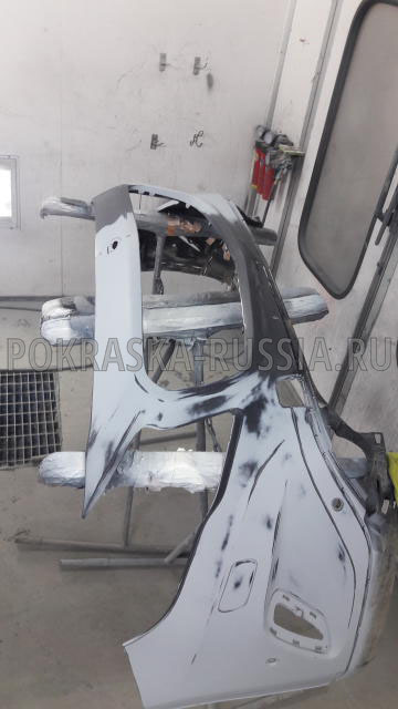 Покраска автомобиля Mercedes GLA