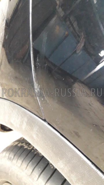 Покраска автомобиля Mercedes GLA