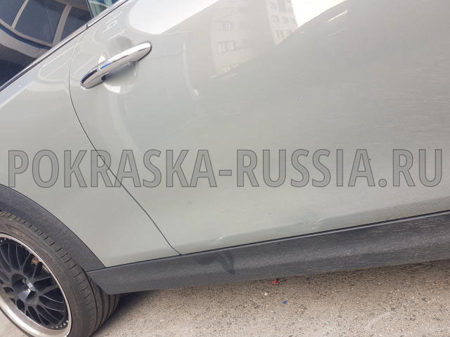 Покраска автомобиля Mini Hatch Cooper