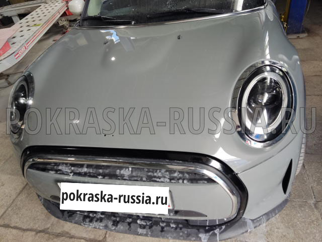 Покраска автомобиля Mini Hatch Cooper