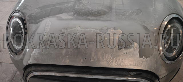 Покраска автомобиля Mini Hatch Cooper