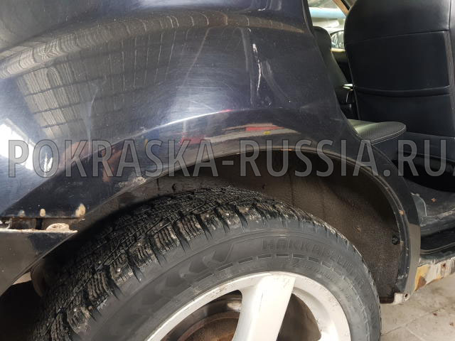 Покраска автомобиля Mitsubishi Outlander