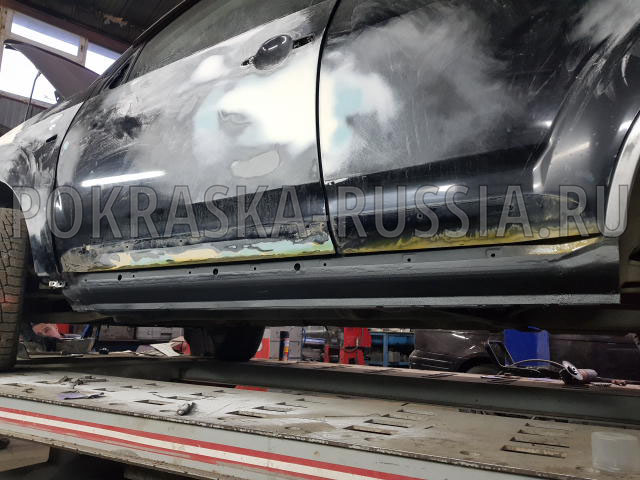 Покраска автомобиля Mitsubishi Outlander