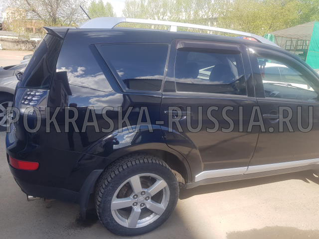 Покраска автомобиля Mitsubishi Outlander