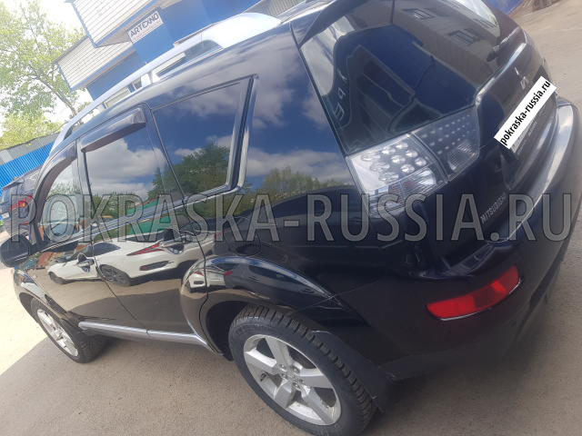 Покраска автомобиля Mitsubishi Outlander