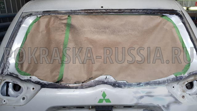 Покраска автомобиля Mitsubishi Pajero Sport