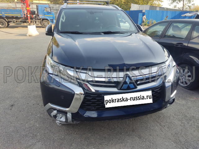 Покраска автомобиля Mitsubishi Pajero Sport