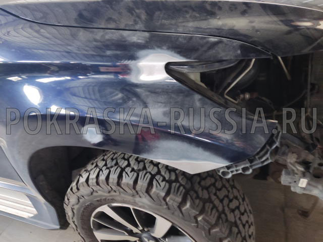 Покраска автомобиля Mitsubishi Pajero Sport