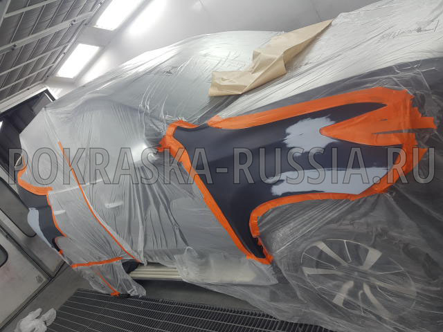 Покраска автомобиля Mitsubishi Pajero Sport