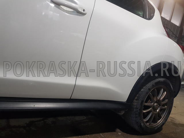 Покраска автомобиля Nissan Juke