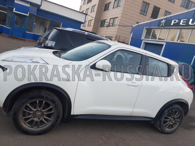 Покраска автомобиля Nissan Juke