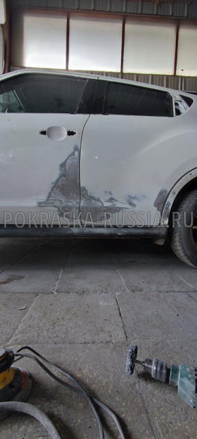 Покраска автомобиля Nissan Juke