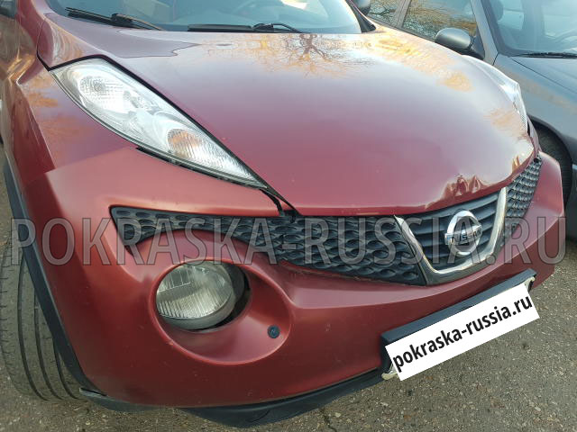 Покраска автомобиля Nissan Juke