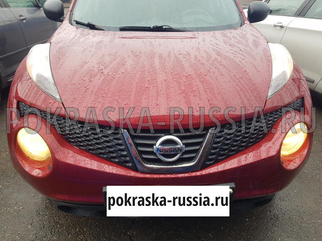 Покраска автомобиля Nissan Juke